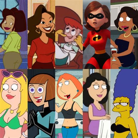 hot cartoon moms